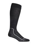 Icebreaker Ski+ Ultralight Over The Calf Sock - Men's Black, M