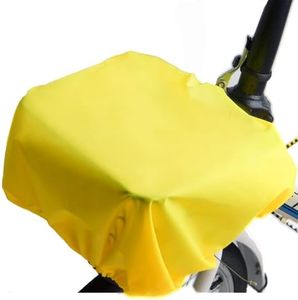 VAOLOAV 35L Bicycle Rear Rack Rain Cover Bike Trunk Rain Cover Yellow