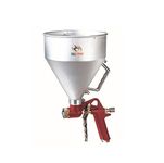 KROST Voylet Air Texture Hopper Sprayer with Metal Cup, 6000Ml, Red