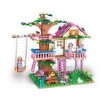 SKY LINE OCEAN Tree House Building Kit - with Swings and ladders || 6 Months Structural Warranty || (504+ pcs)