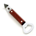Norpro 400 Can Punch Bottle Opener, Brown