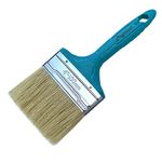 Magimate Stain Brush 4-inch Chip Brush Wide Flat Bristle Paint Brush for Painting Walls, Cabinets, House Touch-ups and dust Cleaning Teal