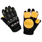 Toygogo Longboard Slide Gloves Downhill Longboarding Skate Gloves with Slider Puck - A