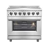 FORNO Massimo 36" Freestanding Chef Door Electric Range