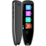 Language Translator Scanner Pen, 112 Languages Real Time Voice Translator, 8G Dictionary Mobile Scanning Translation Pen, Support Offline, WiFi, AI Assistant(Black)