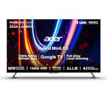 Acer 189 cm (75 inches) M Series 4K Ultra HD Smart QLED Mini LED Google TV AR75UDMGR2885AT (Black)