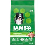 IAMS Proactive Health Minichunks Dog Food Dry Adult, Chicken & Whole Grains Recipe, 3.18kg (7LB) Bag