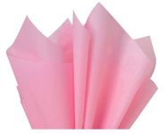 PINK MULTI-PURPOSE WRAPPING PAPER | 20x20 Inches | USES GIFT WRAPPING, GIFT HAMPERS, ART N CRAFT, CRAFTS AND DIY PROJECTS, FLOWER MAKING, SHIPPING CLOTHES, CANDLES ETS (120 SHEETS)