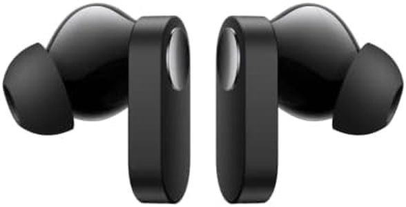 Oneplus Nord Buds True Wireless in Ear Earbuds with Mic, 12.4mm Titanium Drivers, Playback:Up to 30hr case, 4-Mic Design + AI Noise Cancellation, IP55 Rating, Fast Charging (Black Slate)