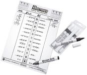 Harrows Wipe Clean Darts Scoreboard