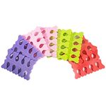 NMKL38 100pcs/Pack Toes Separators Professional Nail Art Fingers Foots Sponge Soft Gel UV Beauty Tools Polish Manicure Disposable Pedicure Divider