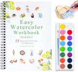 Watercolor Workbooks, 16 Colors Wat