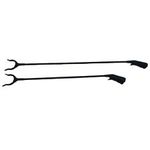 Extra Long Grabber Reacher Tool with Rotating Head, 2 Pack