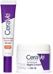 CeraVe Vitamin C Serum and Night Cr
