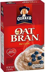 Quaker Hot Oat Bran Hot Cereal, 16 Ounce Box