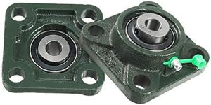 uxcell® 2pcs Pillow Block Bearing UCF201 12mm Mounted Bear Square Flange