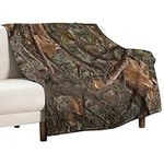 Forest Camouflage Flannel Blankets,