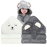 ROXANEPIG 2 Pack Hooded Baby Towels
