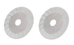 H9 4 Inch Diamond 100mm Circular Saw Blade Disc for Glass, Ceramic, and Granite Cutting Sharpening Saw Blades with Angle Grinder - 2 PC (20mm Bore)