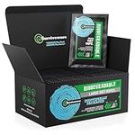 Surviveware Biodegradable Wet Wipes 40 Individually Wrapped Wipes - For Post Workouts, Travel, Bath, and No-Rinse Showers