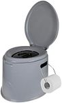 Albert Austin Portable Toilet 5l Camping Toilet For Camping Equipment, Travel Essentials For Van Accessories, Caravan Accessories And Boat Accessories