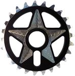 USAmade 25T SHARKTOOTH Supernova BMX Sprocket, Aircraft Aluminum Alloy-Made in USA- New