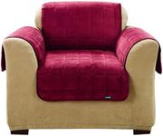 Sure Fit Deluxe Pet Cover - Chair Slipcover - Burgundy (SF39456)