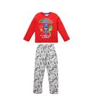 PJ MASKS Boys Pyjama Red 4 yrs