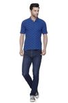 FLOSBERRY Stylish Collar T-Shirt for Men(AIR FORCE5)-M