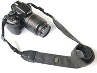 Alled Camera Strap Neck,Camera Strap for Canon Nikon Sony Lumix Kodak Fuji Olympus Dslr Universal,Vintage Soft Comfortable Adjustable Quick Release Camera Shoulder Neck Strap (Soft Black)