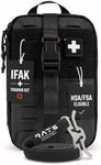 MY MEDIC MyFAK PRO Ifak First Aid Kit - 140 Life Saving Trauma and Medical Items - HSA FSA Eligible Survival Kit for Camping or Your Car - Black