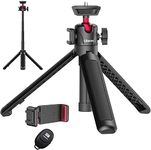 Selfie Stick ULANZI MT-16 Mobile Phone Tripod with Remote Shutter Release Mobile Phone Holder, Table Tripod for Webcam, Camera Mini Tripod for Smartphone iPhone Samsung