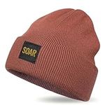Outdoor Shaping Core-Spun Yarn Beanie Hat – Soft & Warm Knit Hat for Men & Women | Breathable, Skin-Friendly, Durable & Washable Winter Hat | Everyday Comfort Fit-Coffee