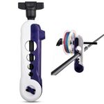 Mini Line Spooler Portable Fishing Line Winder Machine Adjustable Spinning Baitcast Reel Spooler Wrapper Spooling Station Tool for Various Rods
