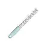 The Great British Bake Off Zester Grater Tool for Zesting Lemon & More Micro Planer for Finely Grating Garlic, Ginger, Nutmeg, Parmesan, Chocolate etc, Stainless Steel, Blue, Large