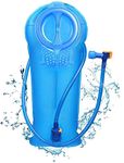 Unigear Hydration Water Bladder Reservoir - BPA Free - FDA Approved and Taste Free for Backpacking, Biking, Hiking and Camping (2L, Blue)