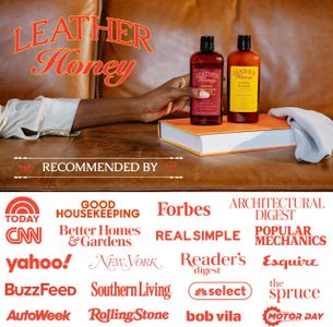 Leather Honey Leather Cleaner, 227ml – Safe for All Leather