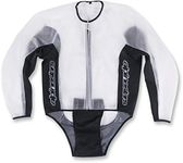 Alpinestars Racing Rain Jacket (X-LARGE) (CLEAR/BLACK)