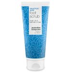 Exfoliating Foot Scrub for Cracked Heels, Corns, Calluses & Dry Feet – AHA/BHA Peeling Scrub with Glycolic Acid + Salicylic Acid & Apricot Seed, Removes Dead Skin & Softens Rough Feet and Heels