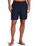 Kanu Surf Men's Big Havana Extended Size Swim Trunk, Navy, 4X