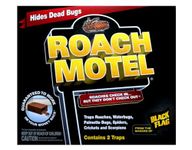 8 traps Roach Motel Black Flag Cockroach Killer bait Glue Trap