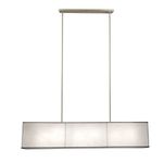 New 6 Lamp 48" Rectangular Shade Chandelier Pendant Lighting Fixture