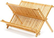 Dish Drying Rack Bamboo Dish Rack C