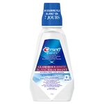 Crest 3D White Whitening Mouthwash, Protects Against Stains, Fresh Mint, 473 mL