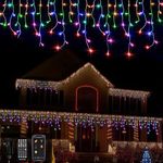 Christmas Icicle Lights Outdoor, 29