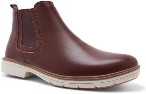 Men's Orthopedic Business Leather Dress Shoes: Casual Arch Support Heel Spurs Foot Heel Pain Relief Plantar Wingtip Walking Oxford, Soft Plantar Fasciitis Hammer Toes Travel Ankle Boots Brown Size 13