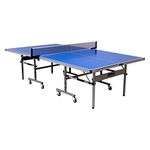 JOOLA NOVA DX Table Tennis Table with Waterproof Net Set | All Weather Aluminum Composite Ping Pong Table for Tournament Quality Play | Indoor & Outdoor Compatible | 10 Minute Easy Assembly