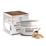 TNW-The Natural Wash Oatmeal soothing & calming Face Mask for Sensitive skin | For refreshed and glowing skin | Suitable for all skin types | 50g