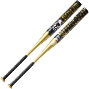 2025 Worth Bedlam Gold 13 Inch USSSA Slowpitch Softball Bat: WSU5BEDG1L