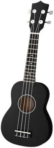 Alpha Ukulele 21 Inch Basswood Body Beginner Ukulele Kit with 4 Nylon Strings & Carry Bag